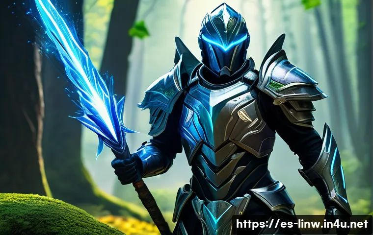 리니지W 신규 클래스 추가 소식 - A dynamic fantasy warrior class character in sleek, modern armor designed for agility and precision,...